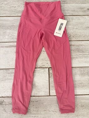 lululemon athletica Girls Rose Pink High-Rise Leggings